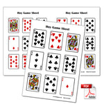 9 Card Hoy Game Sheets - Digital Version